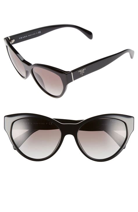 prada 00mm cat eye shield sunglasses|prada 55mm cat eye sunglasses.